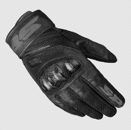 Moto gloves SPIDI POWER CARBON BLACK