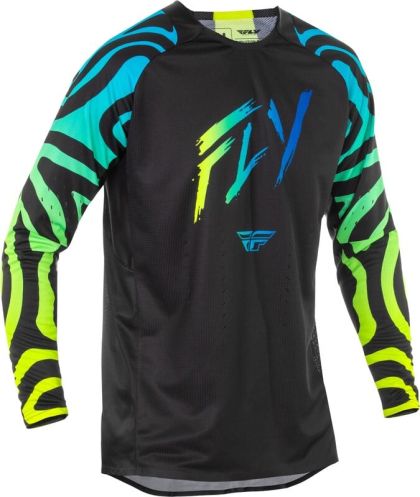 Мотокрос блуза FLY RACING Evolution DST S.E. Zen - Black/Blue/Hi-Vis 2025