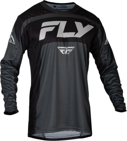 Tricou motocross FLY RACING Lite- Carbune/Negru