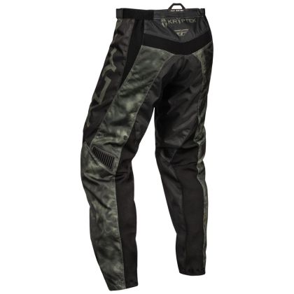Motocross breeches FLY RACING F-16 Riding Kryptec- Moss Grey/Black