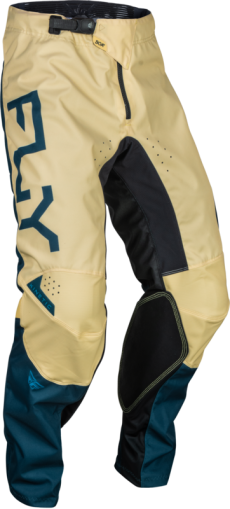 Motocross breeches FLY RACING Kinetic Reload- Ivory/Navy/Cobalt