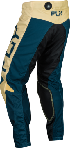 Motocross breeches FLY RACING Kinetic Reload- Ivory/Navy/Cobalt