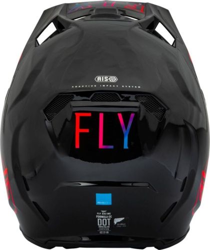 Motocross Helmet FLY RACING Formula CC S.E. Avenge - Black/Sunset