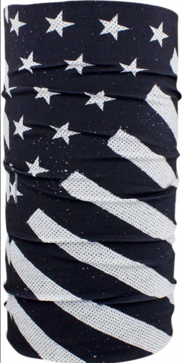 Prosop multifunctional BK/WH FLAG