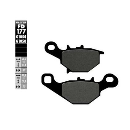 Μπροστινά τακάκια μοτοσυκλέτας Galfer SCOOTER FD177G1050