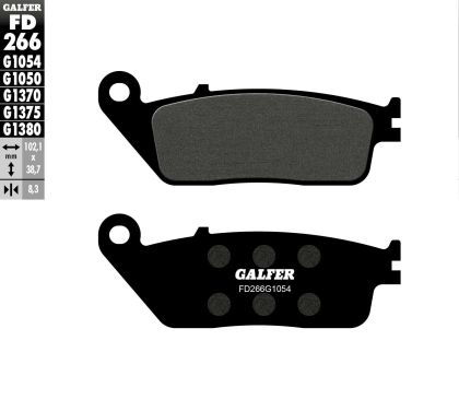 Tampoane fata moto Galfer SEMI METAL FD266G1054