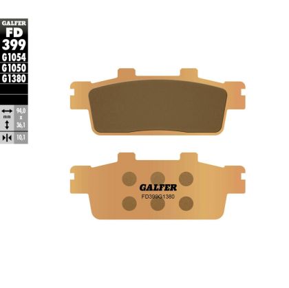 Tampoane Moto Fata/Spate Galfer SINTERED SCOOTER FD399G1380