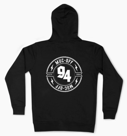 Hanorac MUC-OFF ROPE HOODIE NEGRU