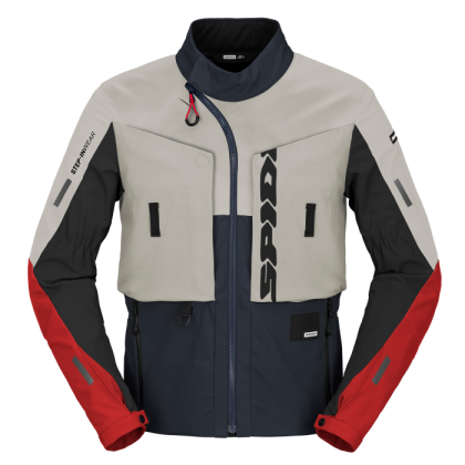 Textile jacket SPIDI FRONTIER ICE/BLUE/RED
