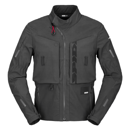 Textile jacket SPIDI FRONTIER THERMORAIN BLACK