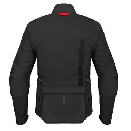 Textile jacket SPIDI FRONTIER THERMORAIN BLACK