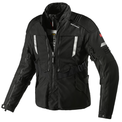 Textile motorcycle jacket SPIDI MODULAR BLACK