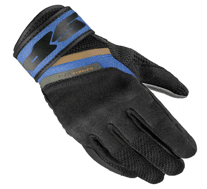 Textile motorcycle gloves SPIDI NEO-S BLACK/BLUE