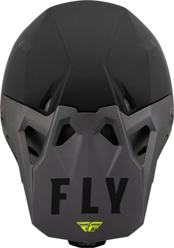 Motocross helmet FLY RACING Formula CP Slant- Matte Black/Grey/Hi-Vis