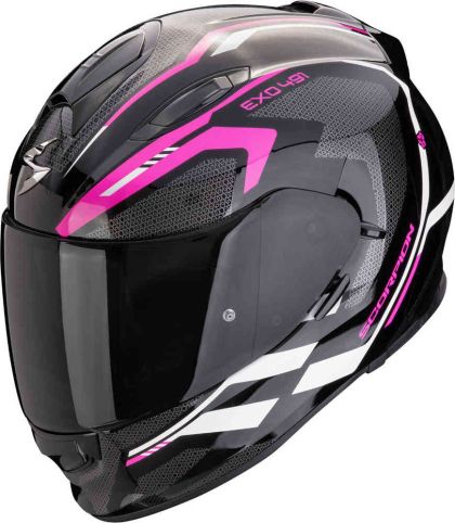 Каска Scorpion Exo 491 Kripta Black/Pink