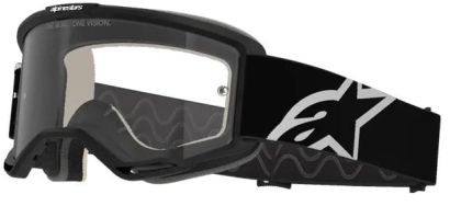 ALPINESTARS VISION 5 CORP BLK CLEAR motocross goggles
