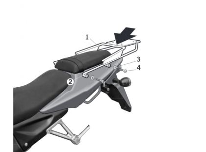 Kit de montare pentru cutii SHAD TOP MASTER DAELIM ROADWIN 125