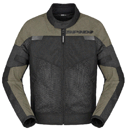Textile motorcycle jacket SPIDI TOUR NET MILITAR