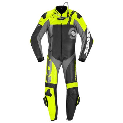 Δερμάτινο Moto Gear SPIDI DP-PROGRESSIVE PRO Μαύρο/Fluo