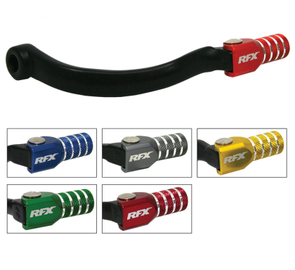 RFX Race Gear Lever (Black/Red) - Honda CRF50 04-24