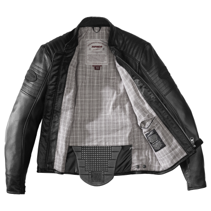 Кожено мото яке SPIDI CLUBBER Extreme black