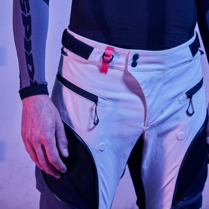 Pantaloni moto textile SPIDI FRONTIER ICE/BLUE