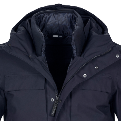 Υφασμάτινο μπουφάν μοτοσικλέτας SPIDI RIDING PARKA Μπλε