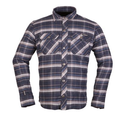 Modeka Moto Shirt Nooner Blue/Beige