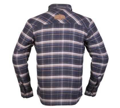 Modeka Moto Shirt Nooner Blue/Beige