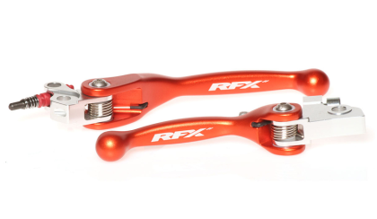 Set manete flexibile forjate RFX Race (portocaliu) - KTM SX65 04-11 / 85 03-12