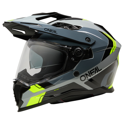 Cască Enduro O'NEAL D-SRS NOMAD NEGRU/GRI/GALBEN NEON V.26