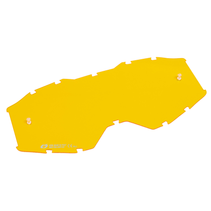 Plate for children's glasses O'NEAL B-10 V.24- YELLOW