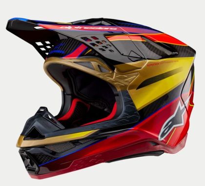 Мотокрос каска ALPINESTARS SM10 ERA GOLD