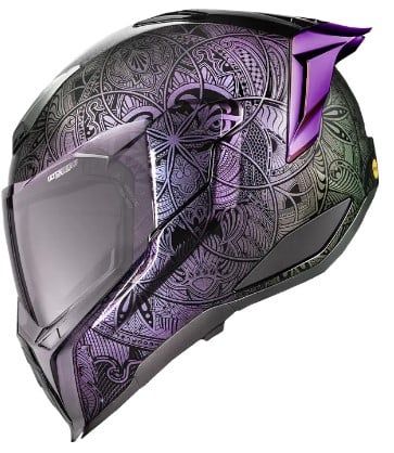 ICON Ultraflite™ Opal Mandala MIPS® PURPLE Helmet
