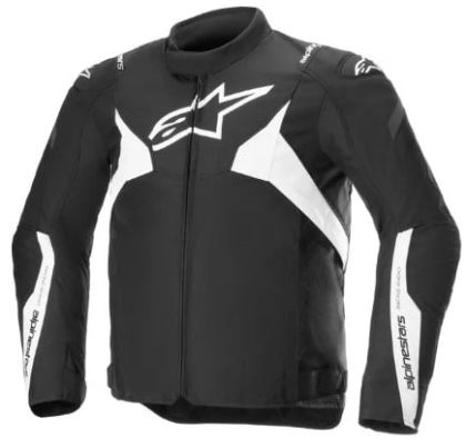 Υφασμάτινο μπουφάν ALPINESTARS T-JAWS V4 ΑΔΙΑΒΡΟΧΟ ΜΑΥΡΟ/ΛΕΥΚΟ