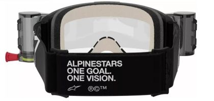 Γυαλιά μοτοκρός ALPINESTARS VISION 5 CORP BLK CLEAR ROLL-OFF