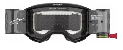 Γυαλιά μοτοκρός ALPINESTARS VISION 5 CORP BLK CLEAR ROLL-OFF