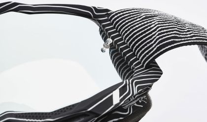 Motocross Goggles 100% ACCURI2 SILO - MIRROR SILVER FLASH