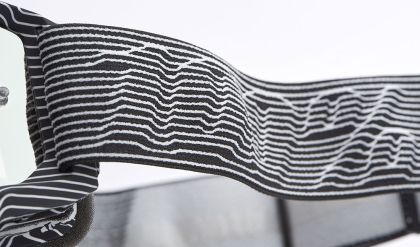 Motocross Goggles 100% ACCURI2 SILO - MIRROR SILVER FLASH