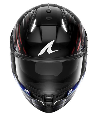 Cască SHARK SKWAL i3 LIGHT-BLUR NEGRU/ALBASTRU/ROȘU