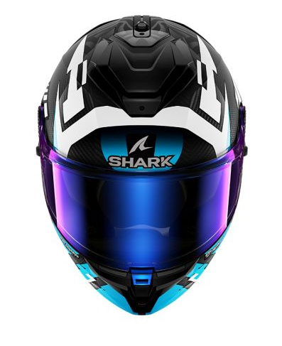 Cască SHARK SPARTAN GT PRO CARBON ZARCO TRACK RACER NEGRU/ALBASTRU/ALB