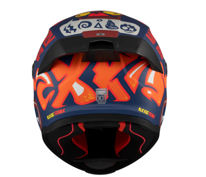 Κράνος AXXIS FENIX ANGRY FACE C5 ΜΑΤ