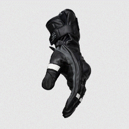 Кожени ръкавици KNOX Oulton MK2 – Black/White