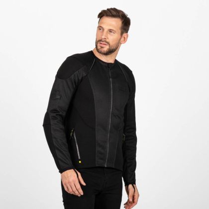 Summer motorcycle jacket KNOX URBANE PRO® MK3 BLACK