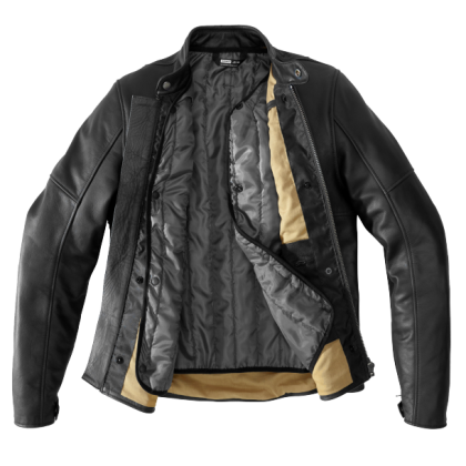 Кожено мото яке SPIDI MACK BLACK