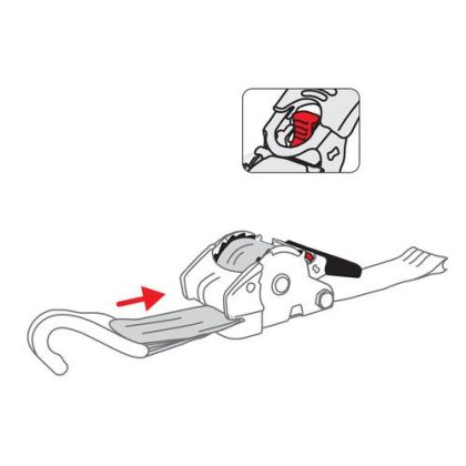 Колани за транспортиране на мотор LAMPA 5x300 cm 60142