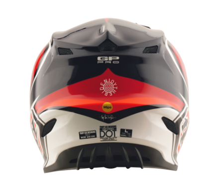 Mотокрос каска TROY LEE DESIGNS GP Pro Crossover - Navy/Red