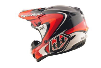 Mотокрос каска TROY LEE DESIGNS GP Pro Crossover - Navy/Red