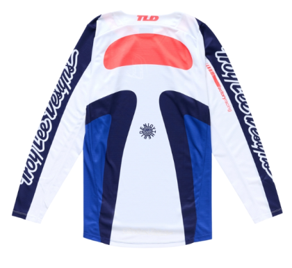 Мотокрос джърси TROY LEE DESIGNS GP Pro  Frames Jersey - Navy/White