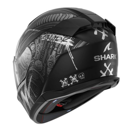 Helmet SHARK D-SKWAL 3 SHIEVER MAT BLACK/GREY